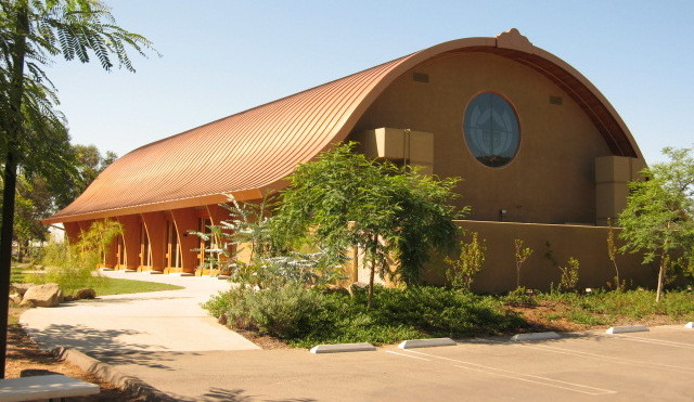 Meditation hall at Deer Park Monastery