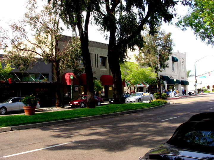 Grand Avenue in downtown Escondido